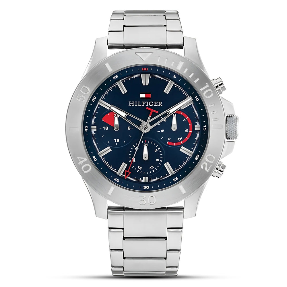 Tommy Hilfiger Heren Horloge Blue Dial Men's Watch | TH1792113