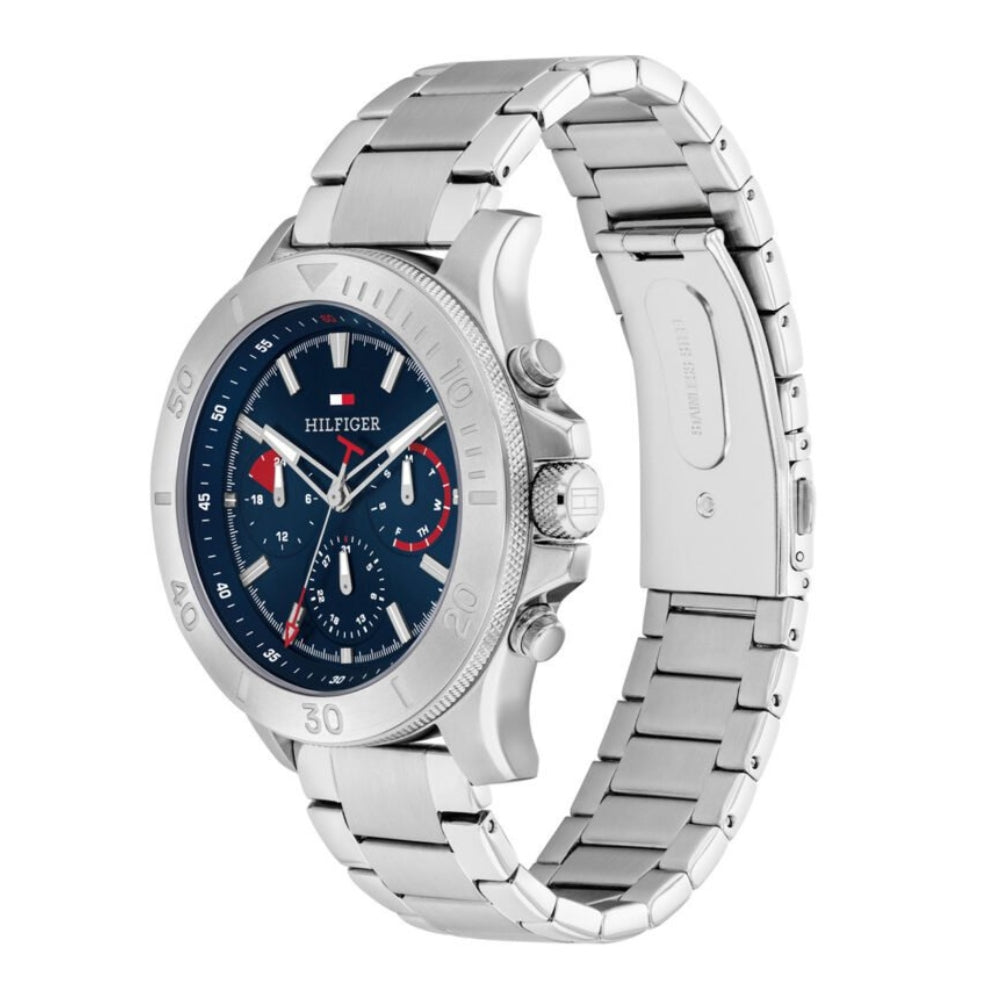 Tommy Hilfiger Heren Horloge Blue Dial Men's Watch | TH1792113