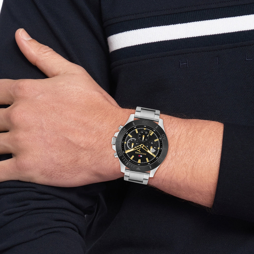 Tommy Hilfiger Bryan Round Black Dial Men's Watch | TH1792114