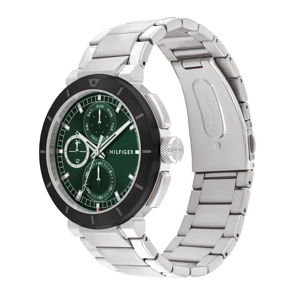 Tommy Hilfiger Lorenzo Green Dial Men's Watch TH1792117