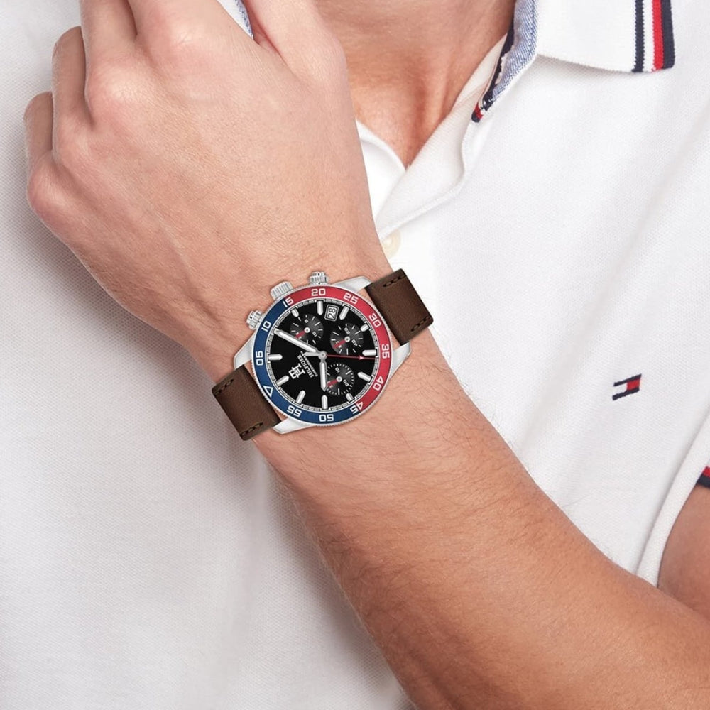 TOMMY HILFIGER Black Dial Men's watch | TH1792166