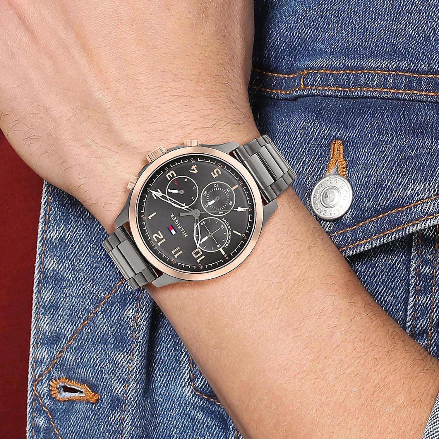 TOMMY HILFIGER MEN'S STRAP WATCH TH1791871