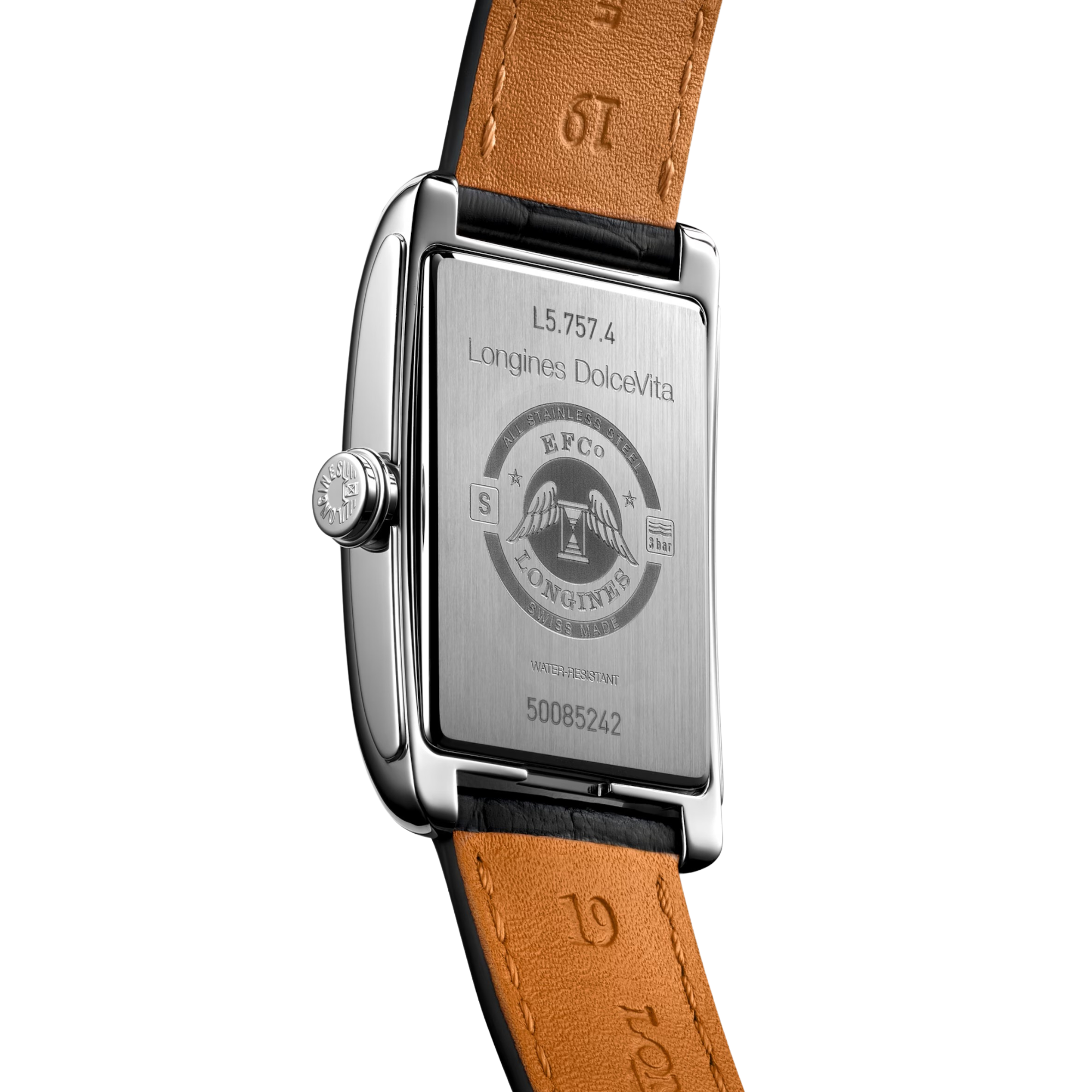 Longines DOLCEVITA Silver "flinqué" Automatic Watch | L57574710