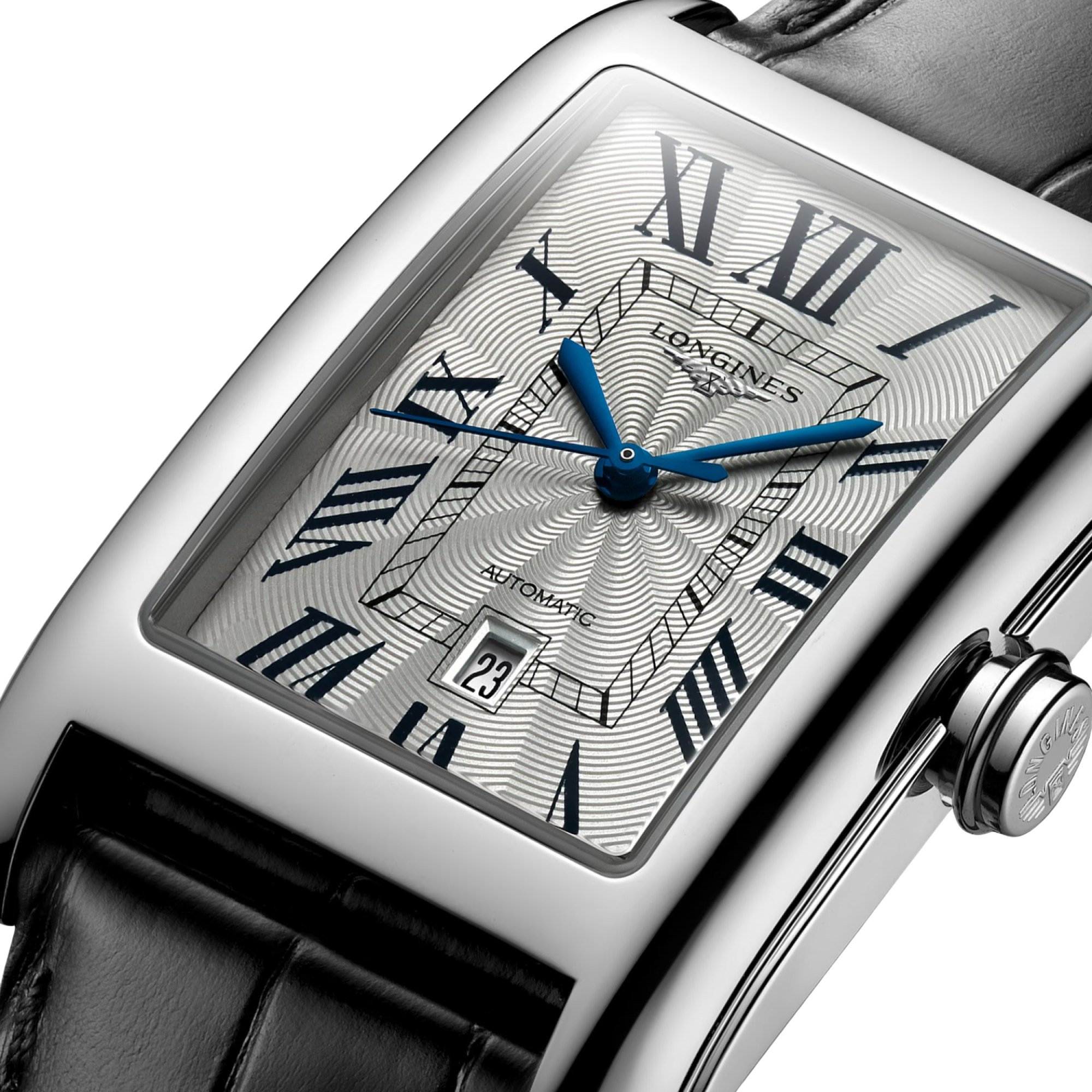 Longines DOLCEVITA Silver "flinqué" Automatic Watch | L57574710