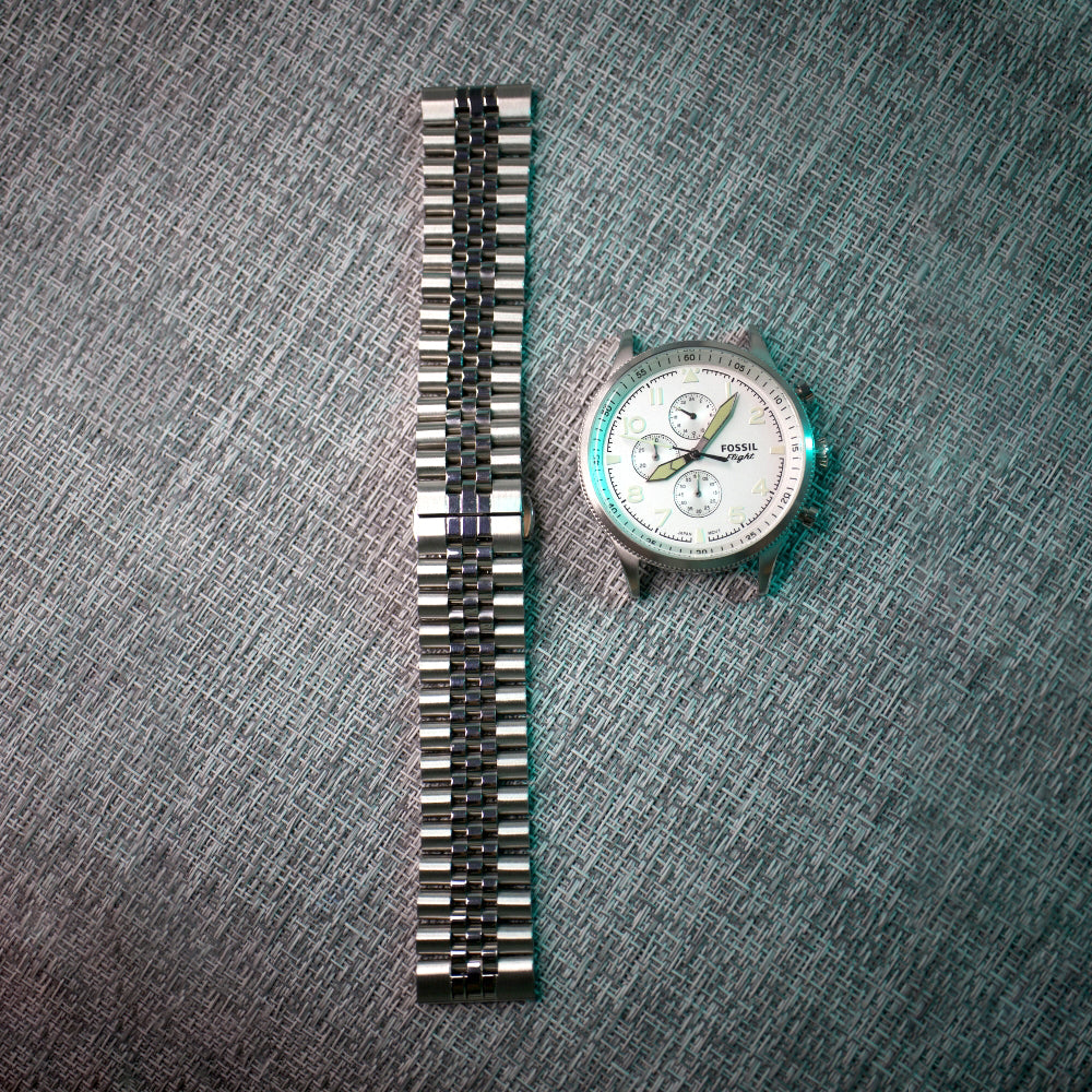 Cavern 20mm Curved Jubilee Watch Bracelet