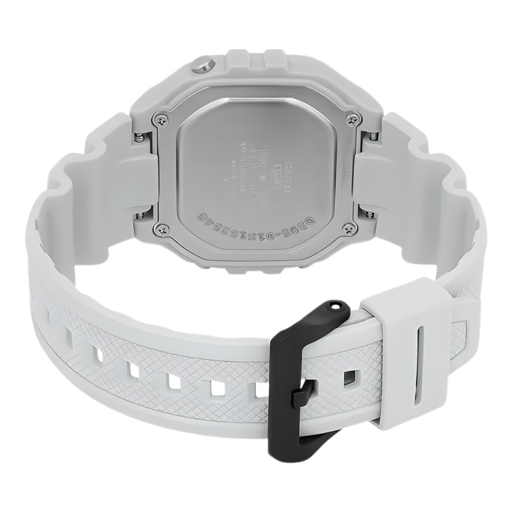 Casio Sport Unisex Digital Black Dial Men's Watch W-218H-8BVDF