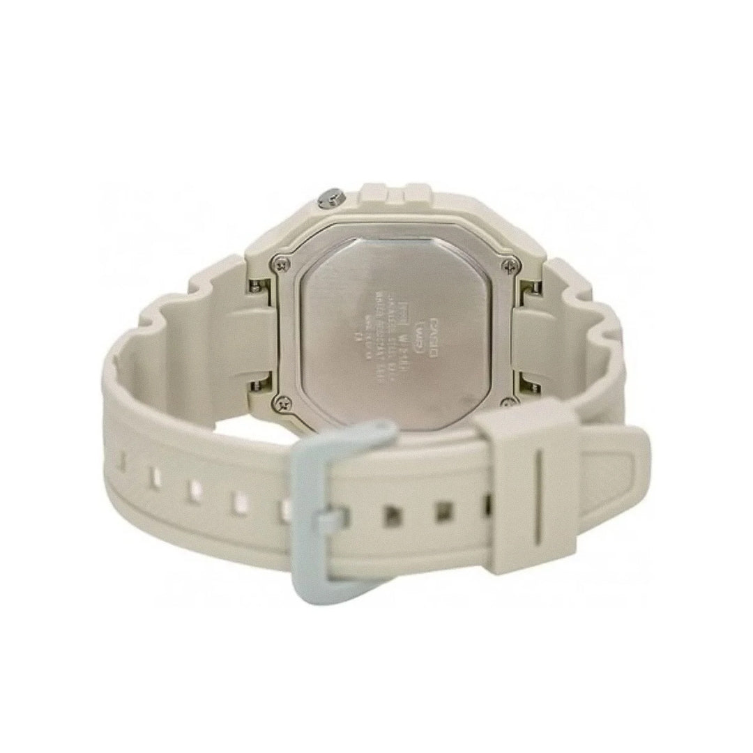 Casio Illuminator Youth Digital White Band Unisex Watch | W-218HC-8AVDF