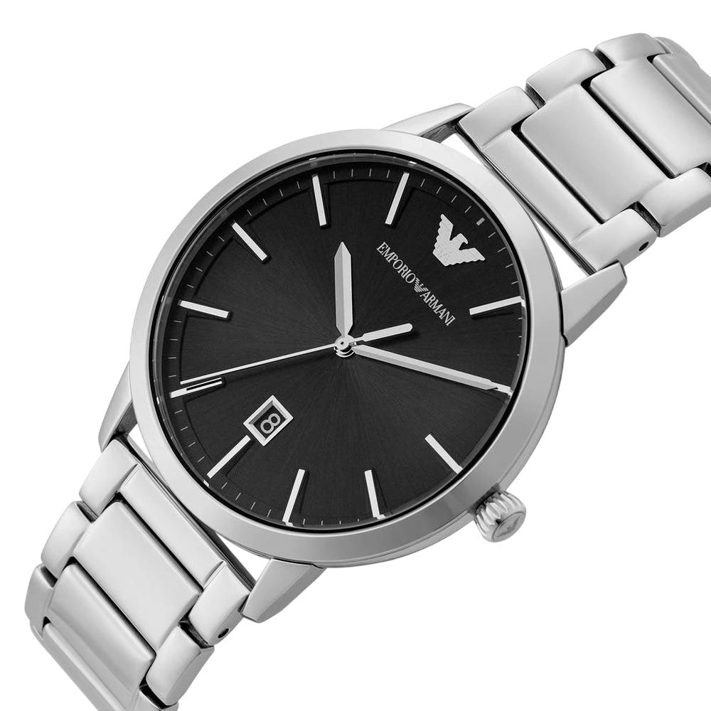 Emporio Armani Ruggero Quartz Black Dial Men's Watch | AR11310