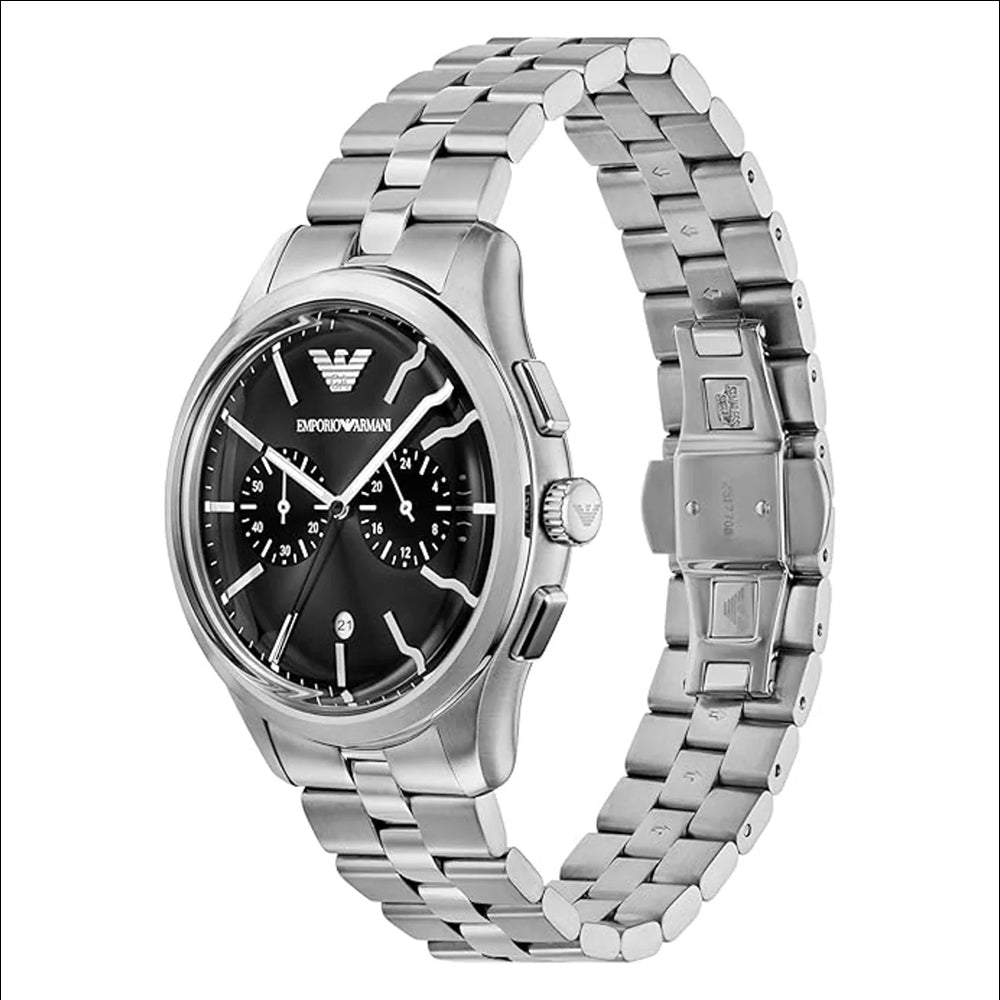 Emporio Armani Ruggero Black Dial Men's Watch | AR11691
