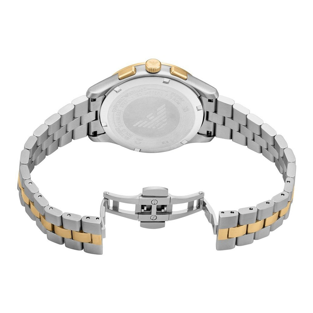 Emporio Armani Dario Two Tone Green Dial Men's Watch | AR11692