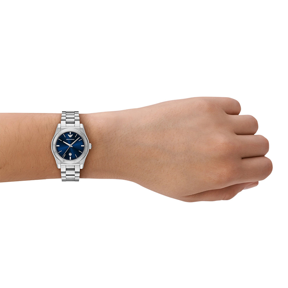 Emporio Armani Federica Blue Dial Ladies Watch | AR11717