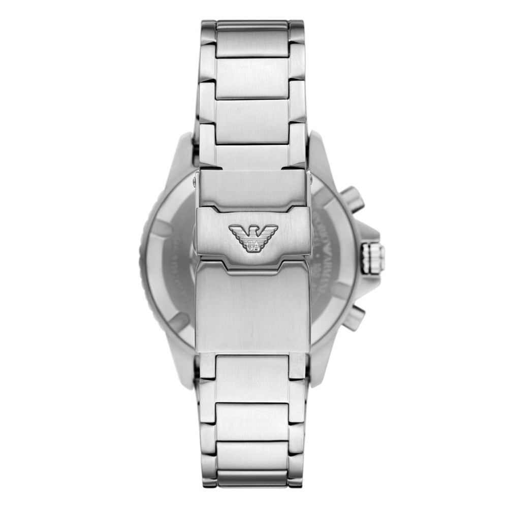 Emporio Armani World Explorer Solar Chronograph Champagne Dial Watch | AR11722