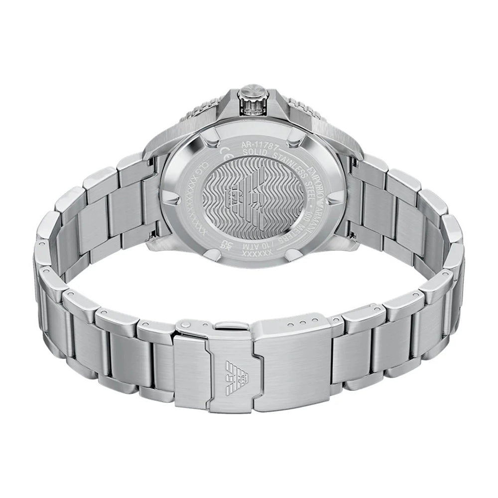 Emporio Armani World Explorer Solar Black Dial Men's Watch | AR11787