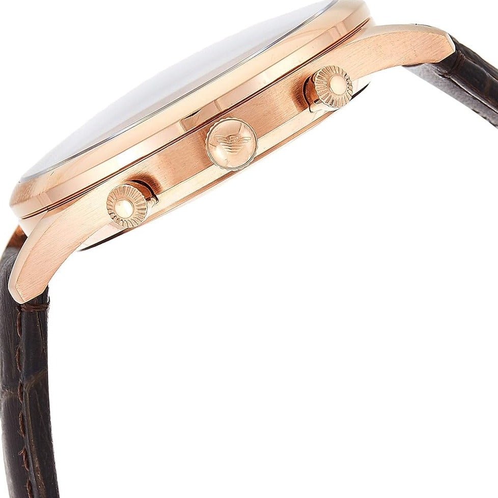 Emporio Armani Dress Chronograph White Dial Men's Watch| AR1916