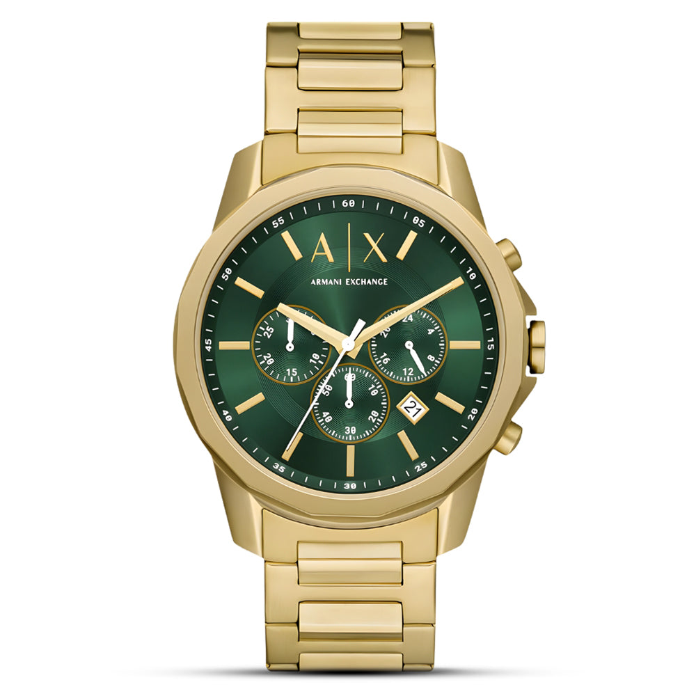 Armani Exchange Chronograph Green Dial Men's Watch | AX1746