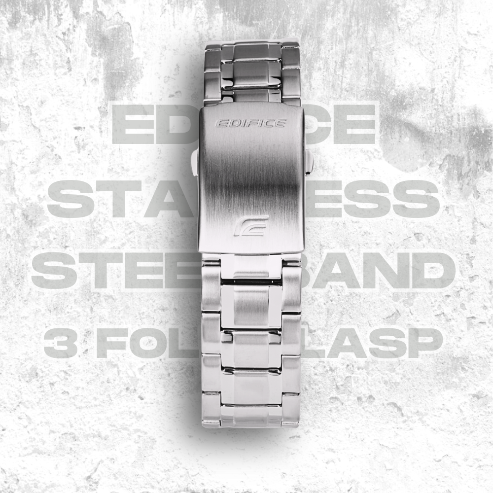 Casio Edifice EFV-540D Series Original Stainless Steel Strap | 22MM