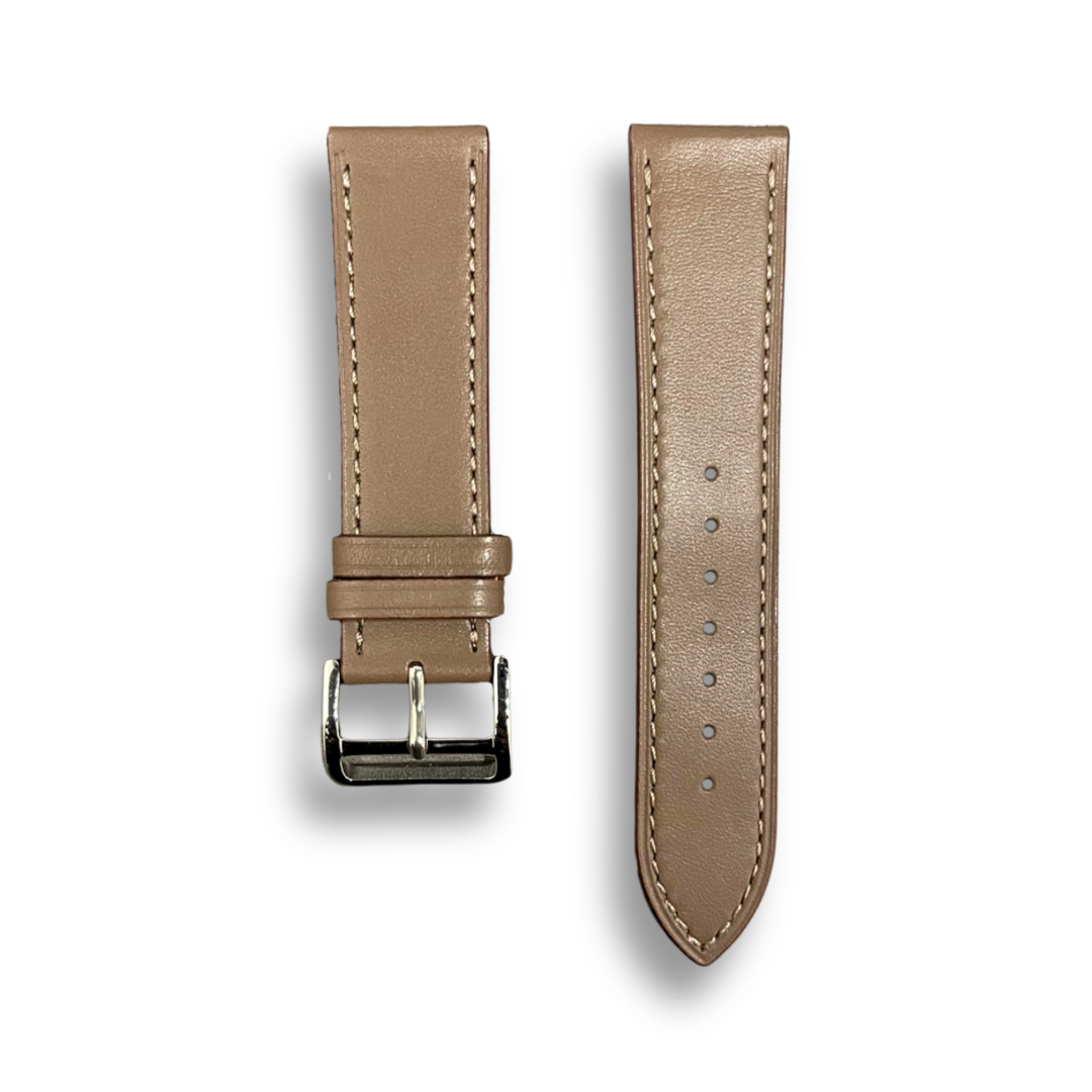 CAVERN 22MM Tortilla Brown Soft Leather Watch Strap| Time Access