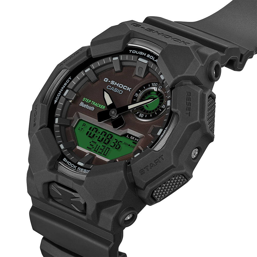 CASIO G-SHOCK ANALOGUE DIGITAL GREEN DIAL WATCH | GA-B010BEG-1ADR