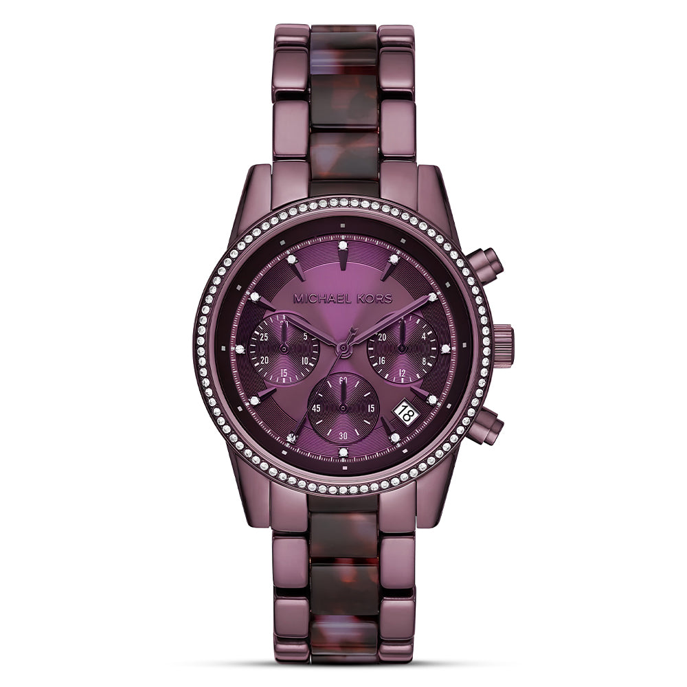 Michael Kors Ritz Purple Dial Women's Watch| MK6720