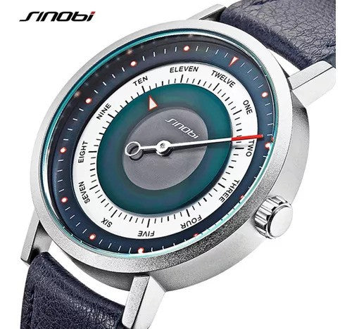 SHENGKE SINOBI Business Watches Men Fashion Original Design Watch S9800G