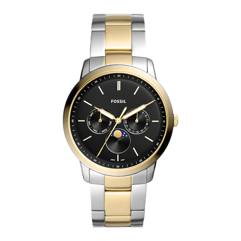 Fossil watch moon phase sale