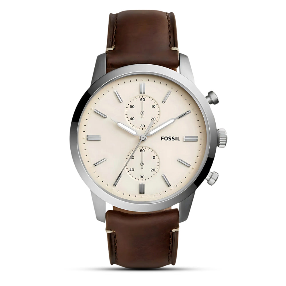 Fossil Townsman Leather Band Men's Watch| FS5350
