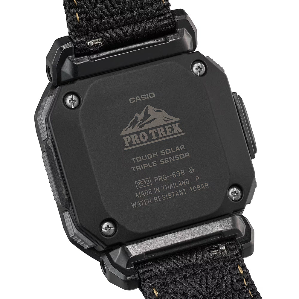 Casio PRO TREK PRG Series Black Digital Men's Watch | PRG-69B-1DR
