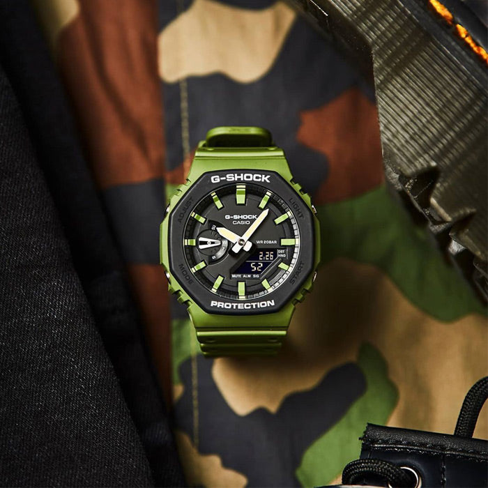 CASIO G-SHOCK ANALOG-DIGITAL GA-2100 SERIES | GA-2110SU-3ADR