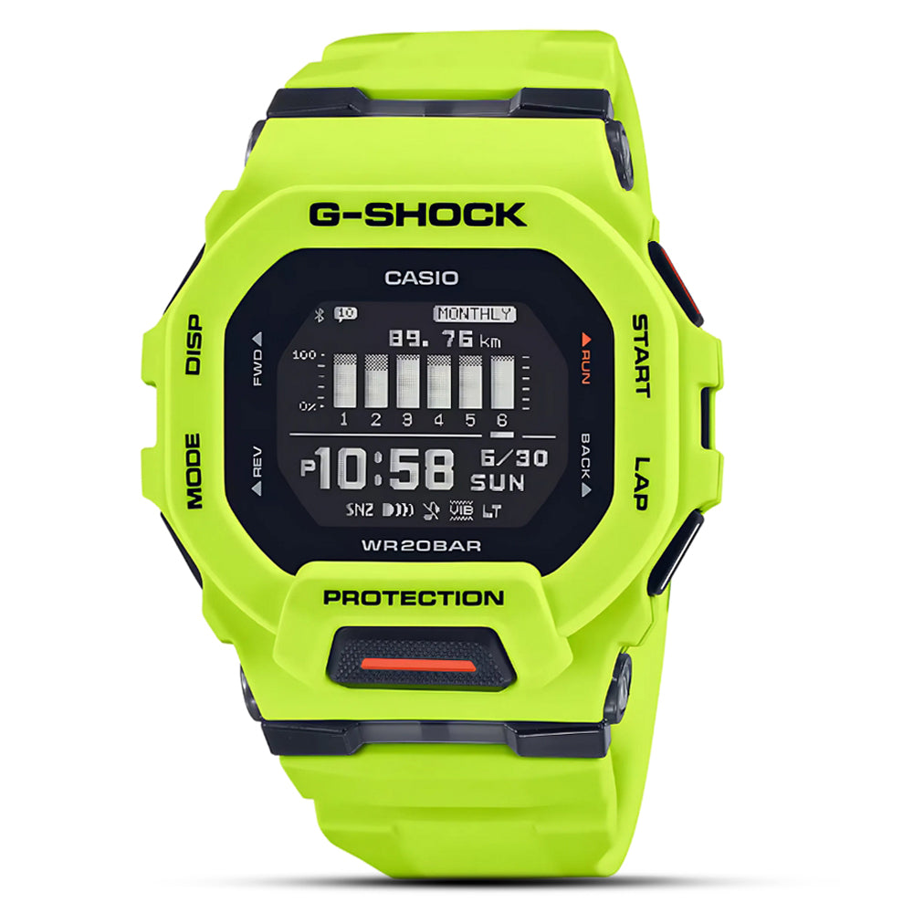 Casio G-Shock Green Strap Digital Men's Watch| GBD-200-9DR