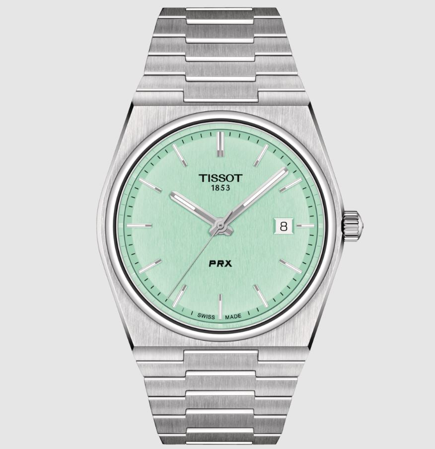 Tissot PRX Tiffany Blue Dial Men s Watch T1374101109101