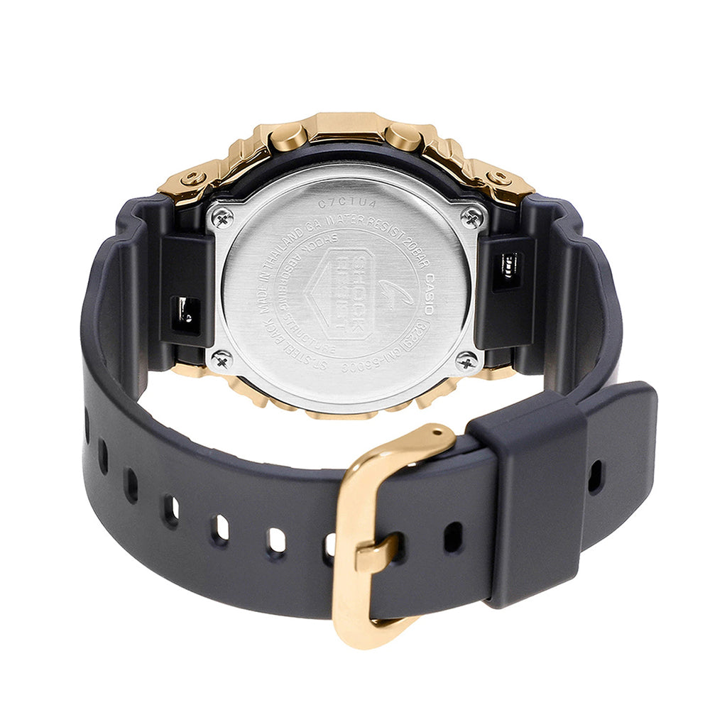 CASIO G-SHOCK METAL SERIES DIGITAL BLACK DIAL WATCH | GM-5600UG-9DR