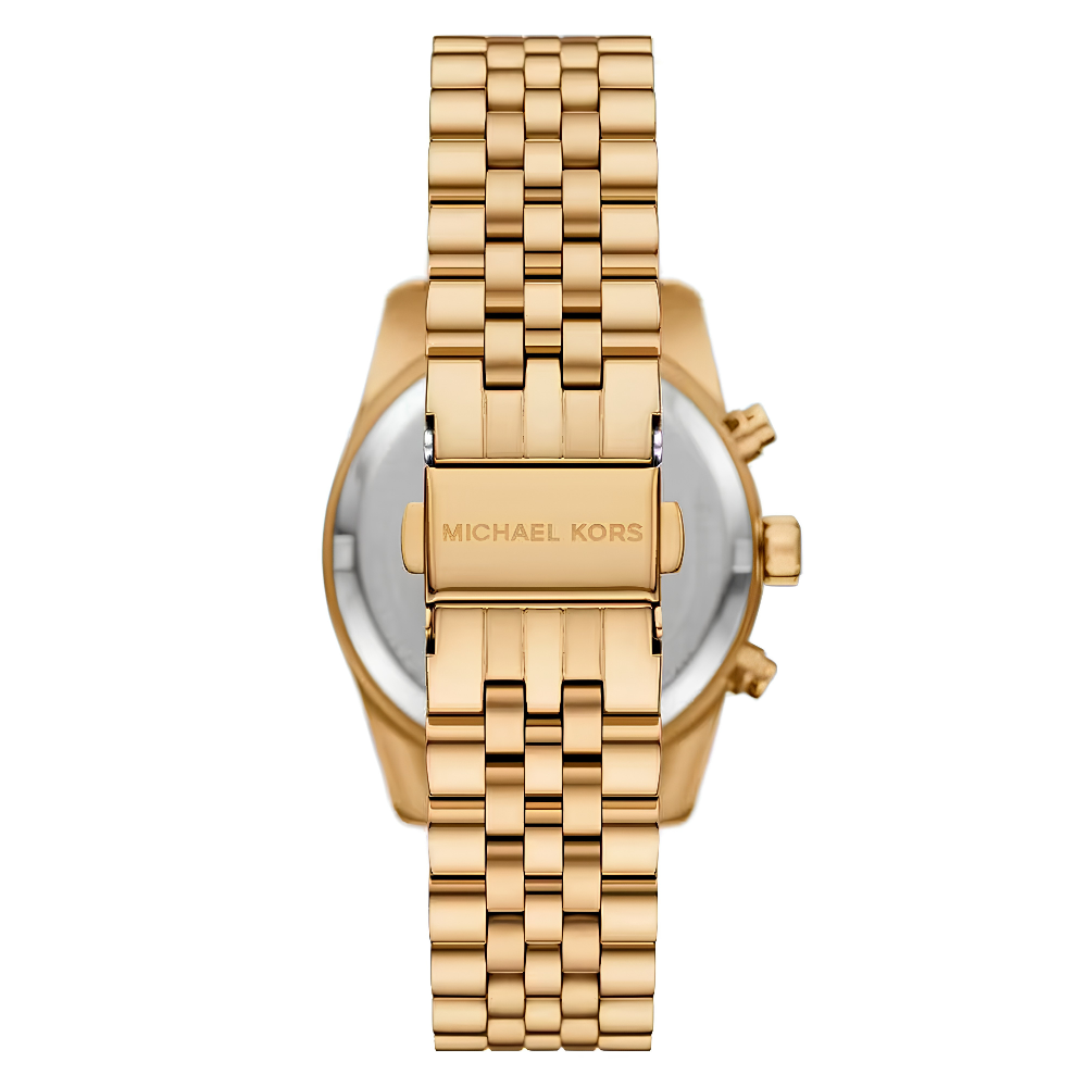 Michael Kors Lexington Gold Tone Ladies Watch | MK4983