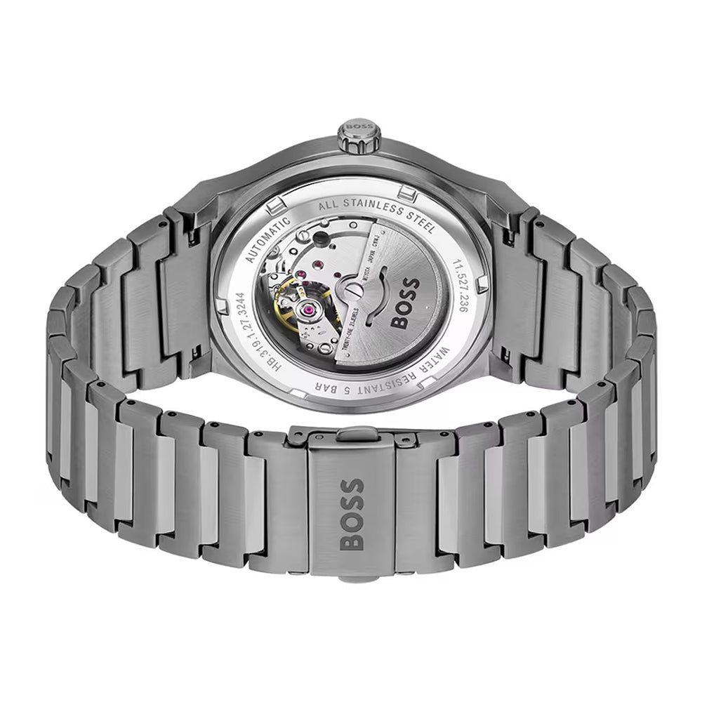 Hugo Boss Candor Heren Horloge Automatic Blue Dial Watch | HB1514119