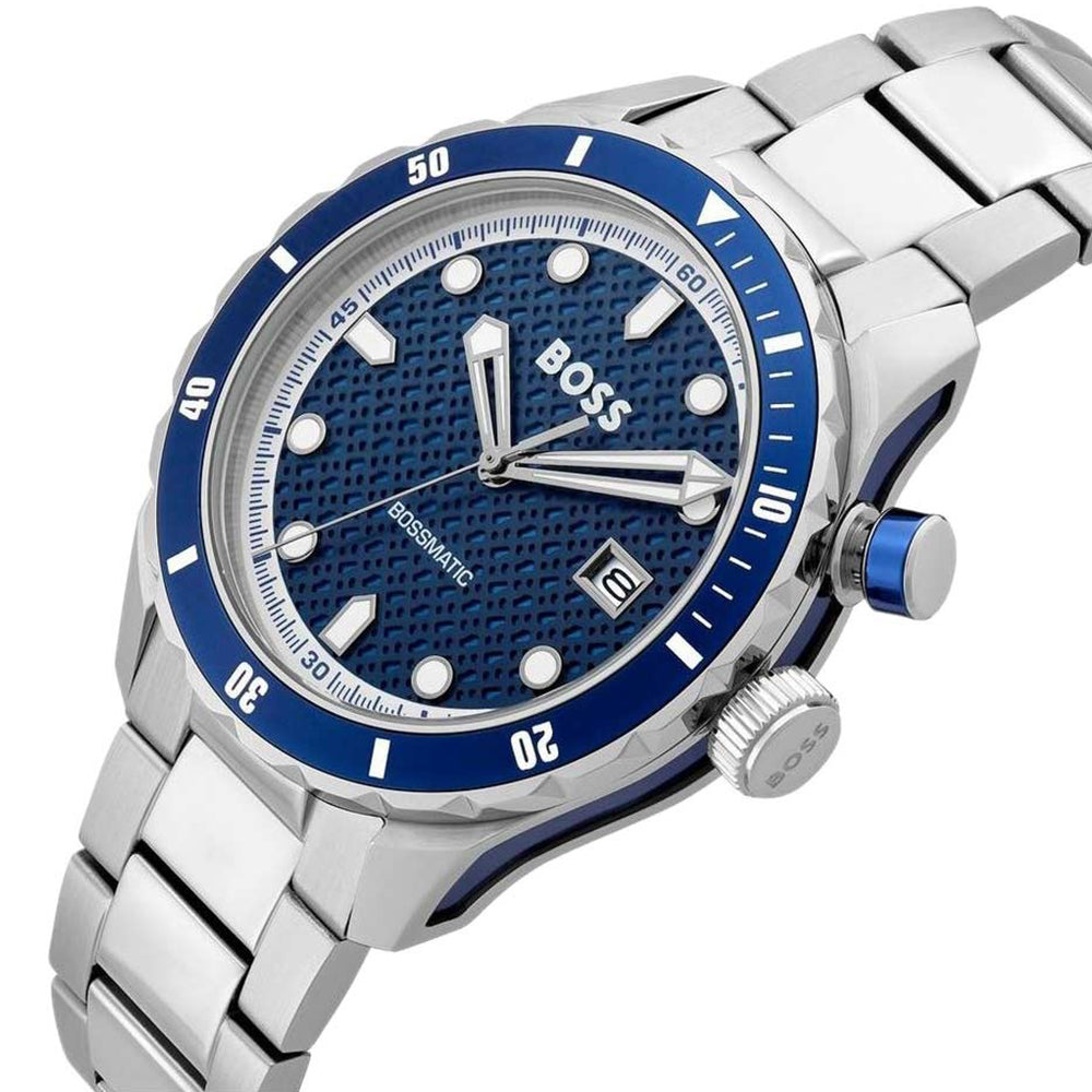 Hugo Boss Bossmatic Blue Dial Men's Watch | HB1514177