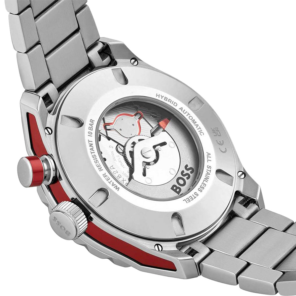Hugo Boss Bossmatic Red Dial Men's Watch | HB1514179