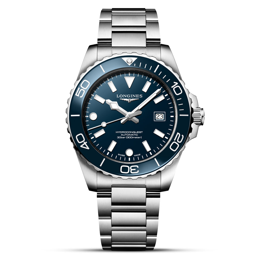 Longines Hydroconques 42mm Blue Dial Automatic Watch | L37884966