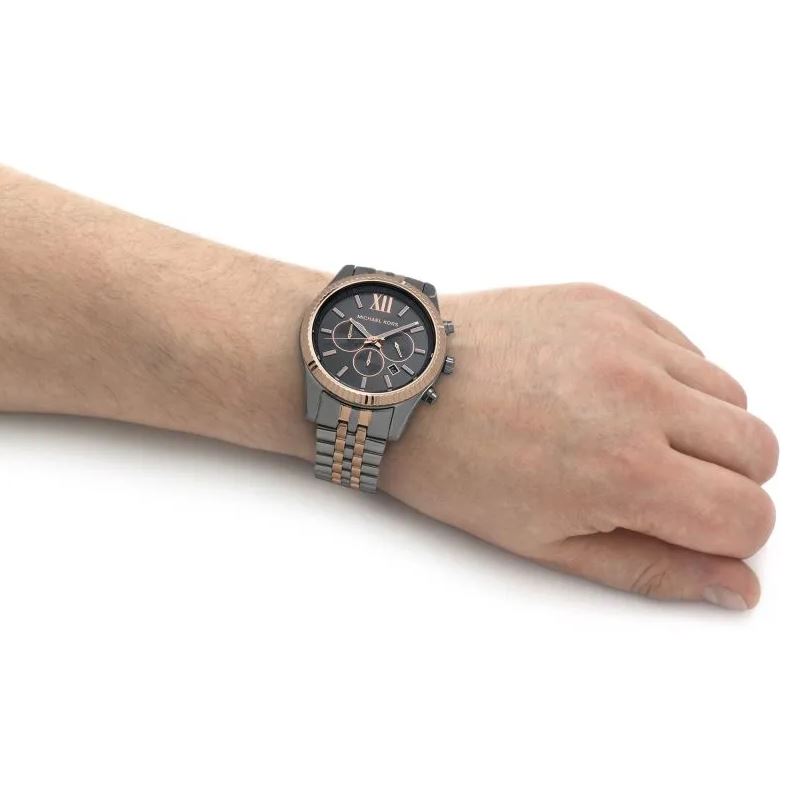 Michael Kors Lexington Grey Dial Men's Watch | MK8561