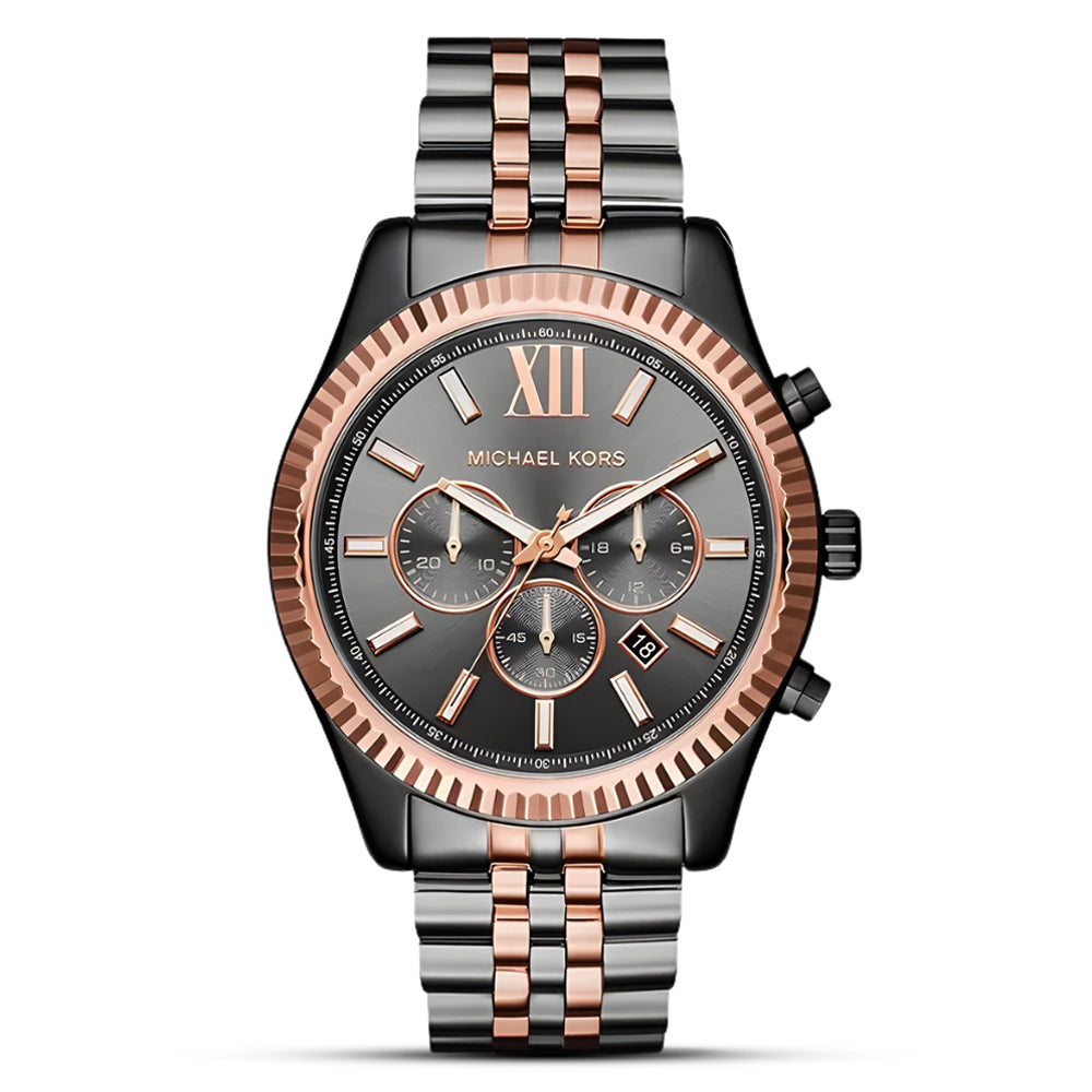 Michael Kors Lexington Grey Dial Men's Watch | MK8561