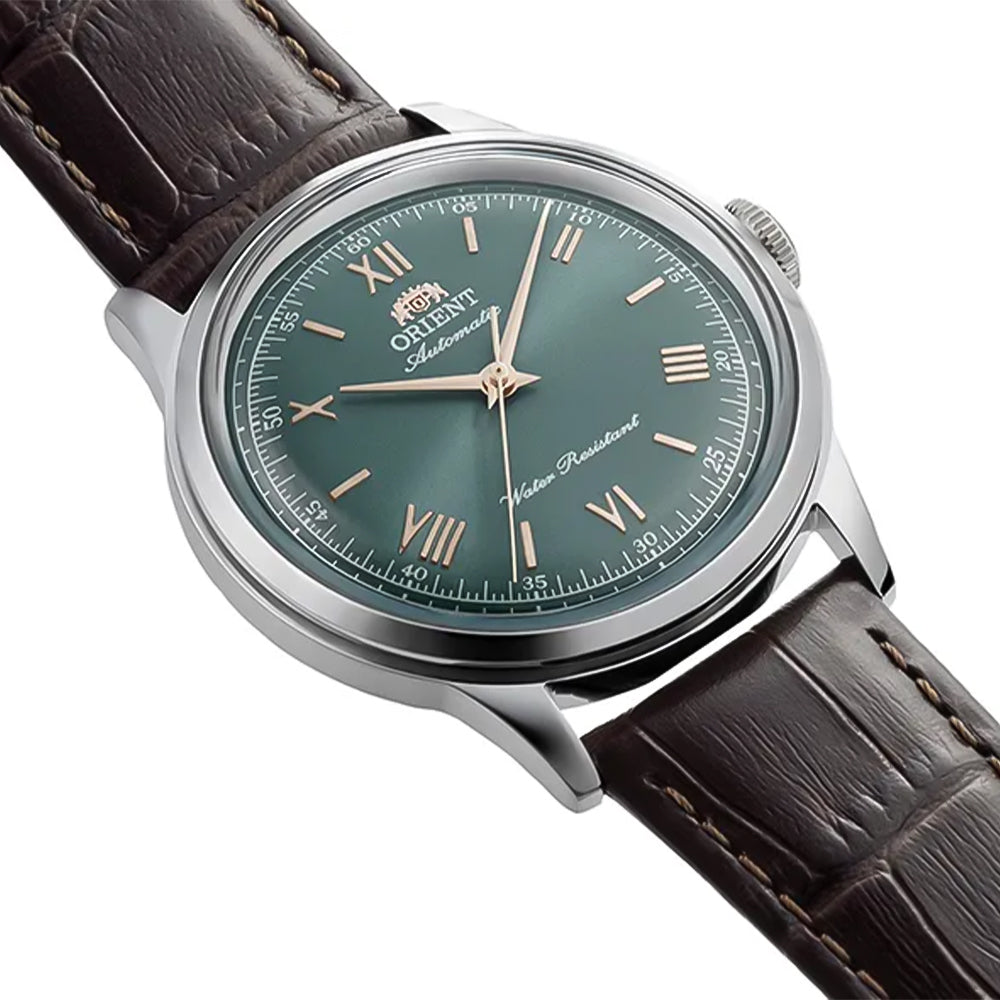 Orient Bambino Green Dial Men's Automatic Watch RN-BB0001E