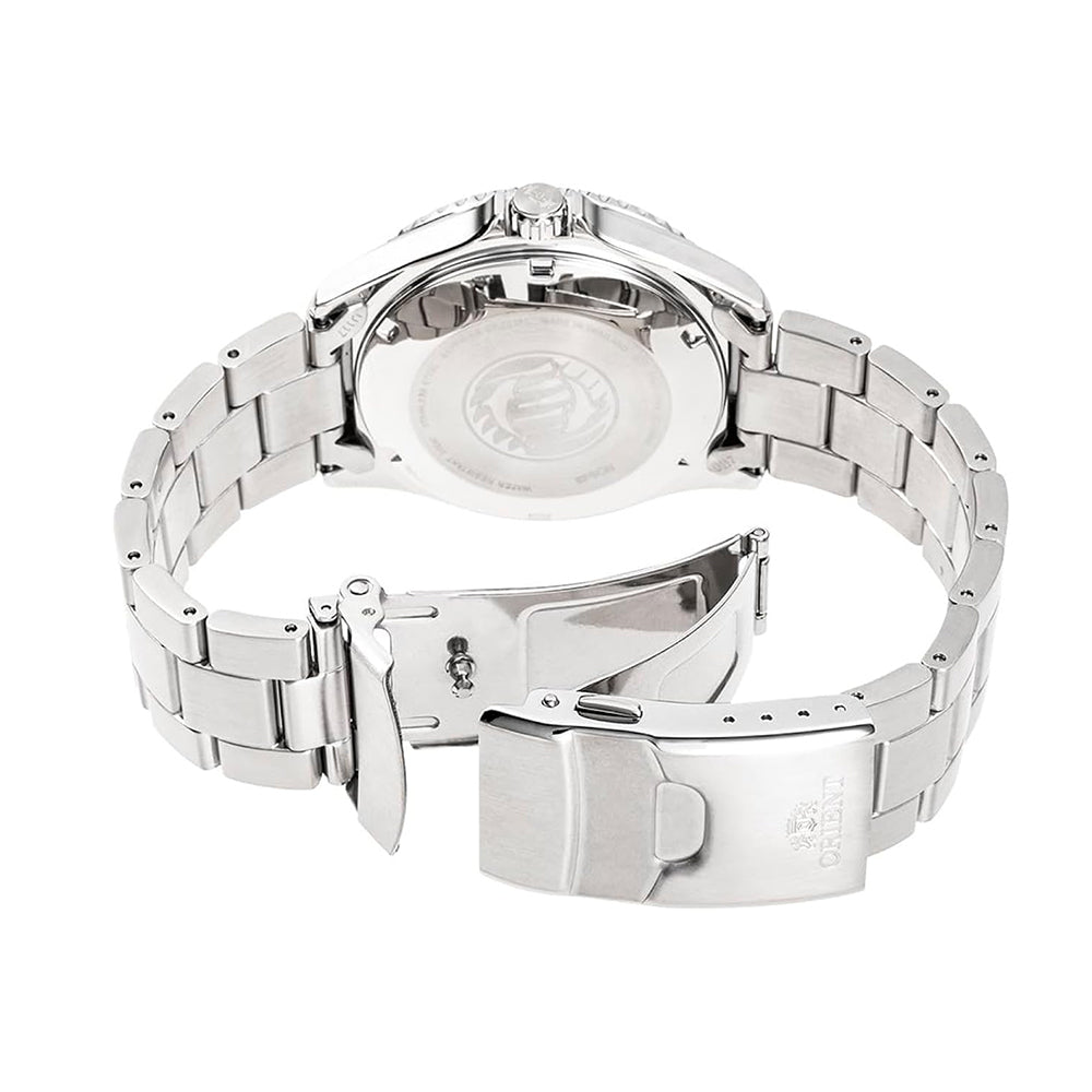 Orient Kamasu 'MAKO II' Pepsi Bezel Mechanical Diver Watch| RN-AA0812L