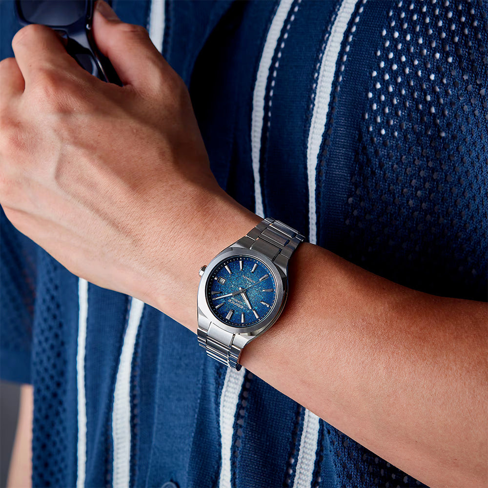 Casio Edifice Blue Dial Automatic Watch | EFK-200D-2ADR