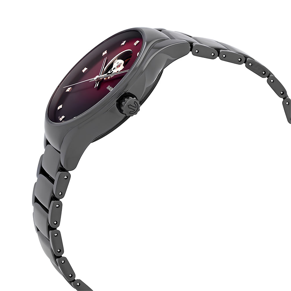 Rado True Round Secret Deep Red Dial Unisex Watch | R27107742