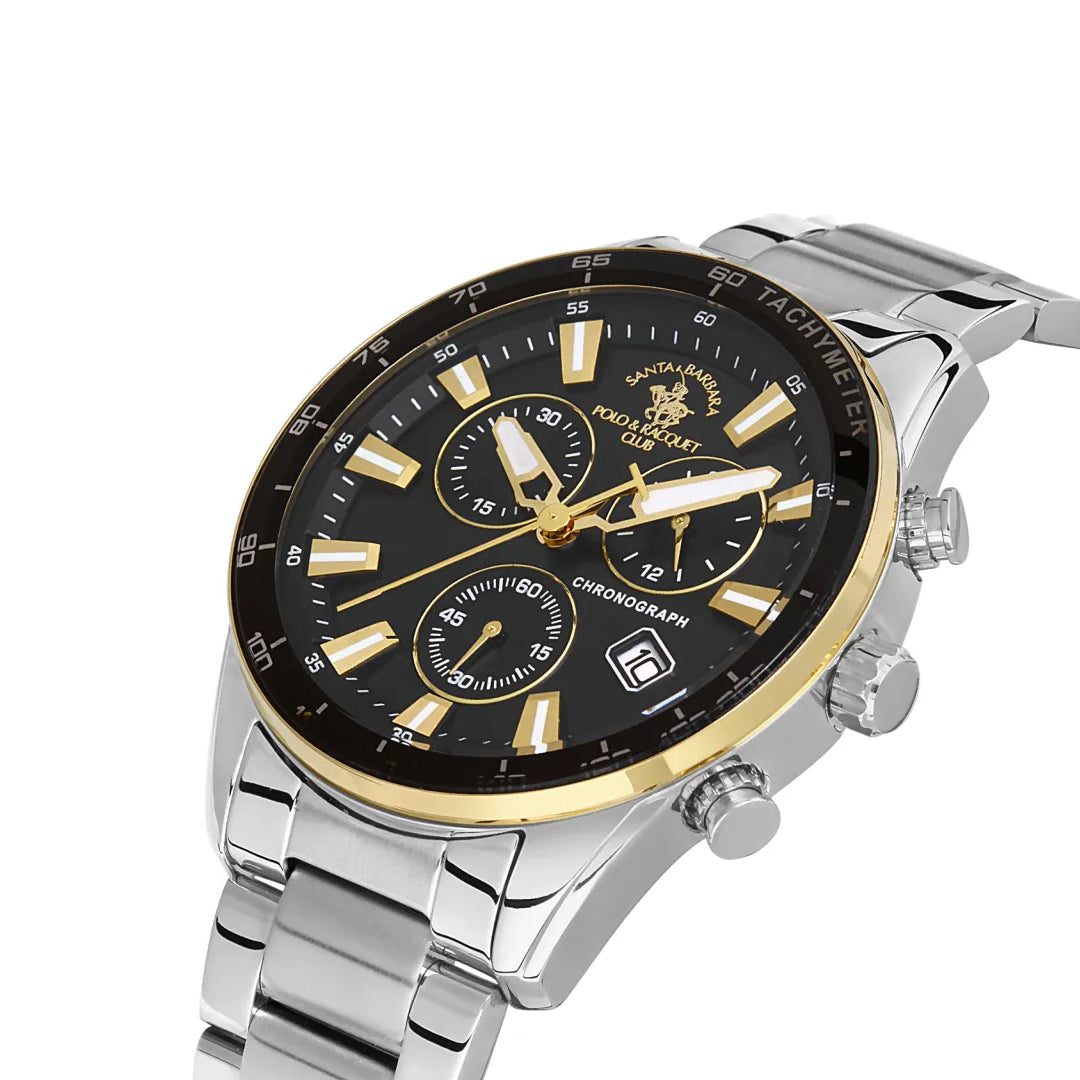 SANTA BARBARA POLO BLACK DIAL MEN’S WATCH | SB.1.10430-5