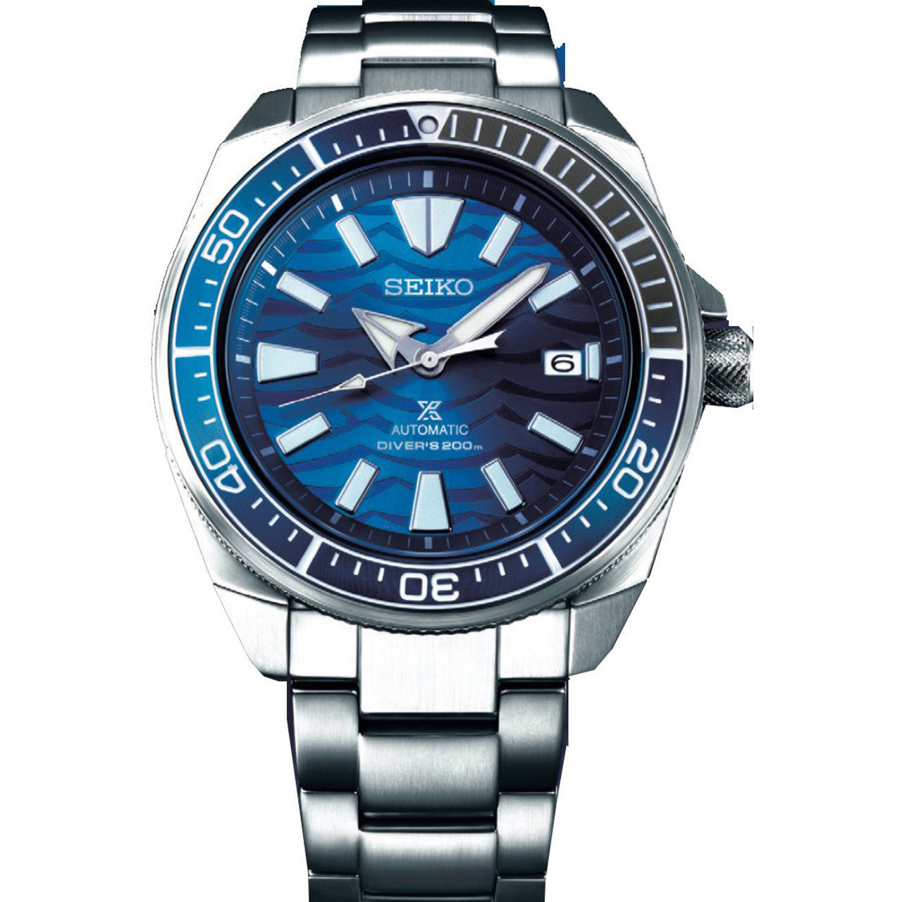 SEIKO PROSPEX SAMURAI SAVE THE OCEAN GREAT WHITE SHARK | SRPD23K1