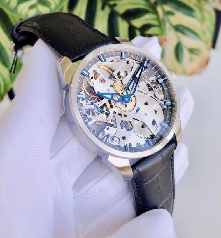 Tissot T-Complication Squelette Mechanical Men's Watch| T0704051641100