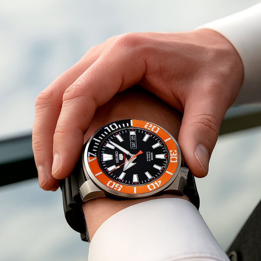 Seiko 5 Sports 100m Automatic Men's Watch| SRPC59K1