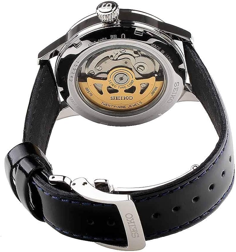 SEIKO PRESAGE Ice Blue Cocktail "Sky Diving" Men's Watch| SSA343J1