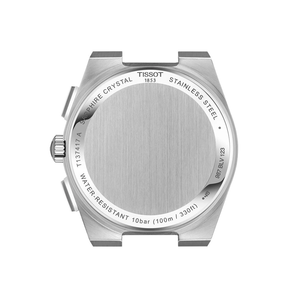 Tissot PRX Quartz Chronograph Blue Dial Watch | T137.417.11.041.00
