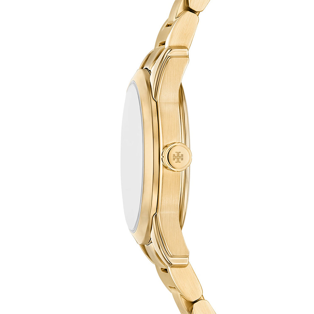 Tory Burch Small Miller Gold-Tone Stainless Steel Ladies Watch TBW9062