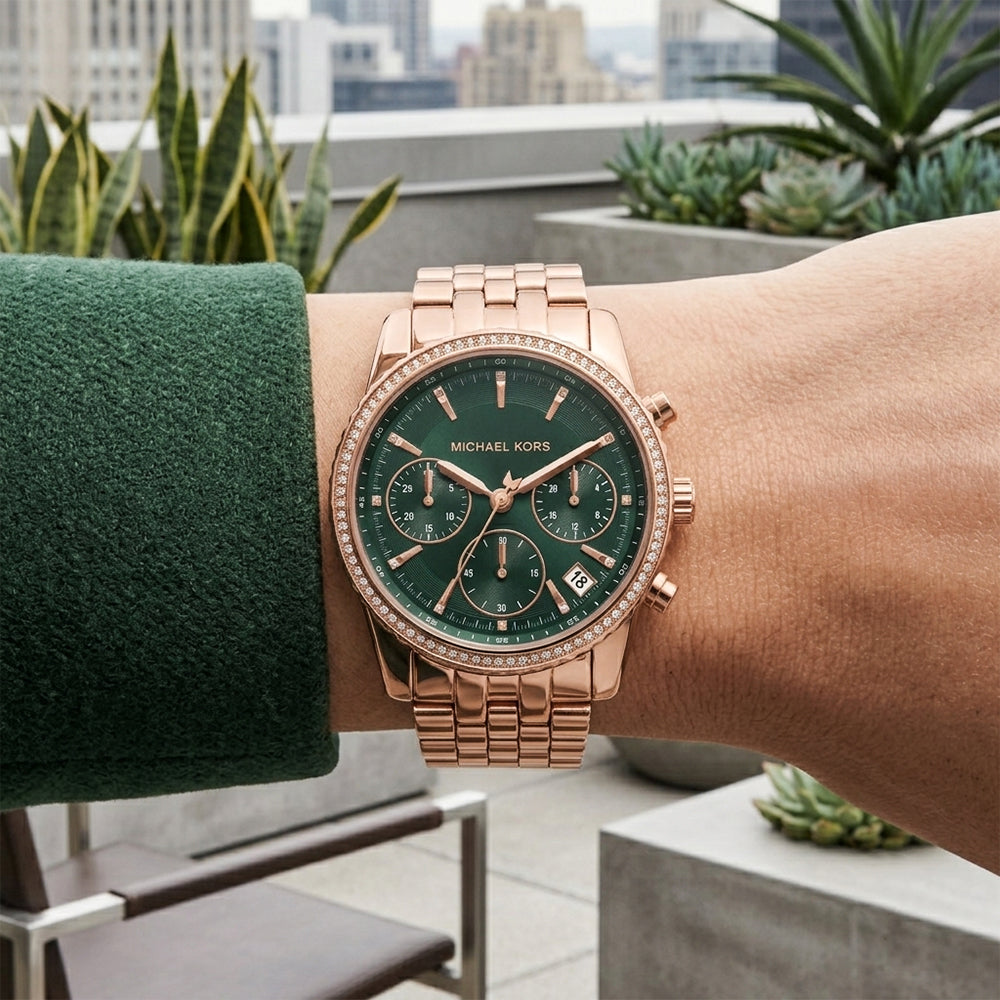 Michael Kors Bryant Rose Gold Tone Women's Watch | MK7600